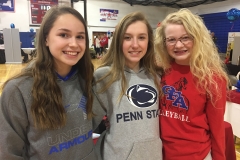 Maddison Anders, Hailey Gunther, Ella Rieg