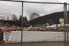 Local landmark demolished