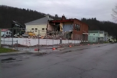Local landmark demolished