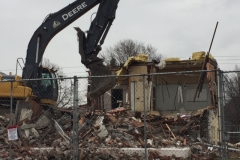 Local landmark demolished