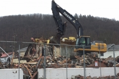 Local landmark demolished